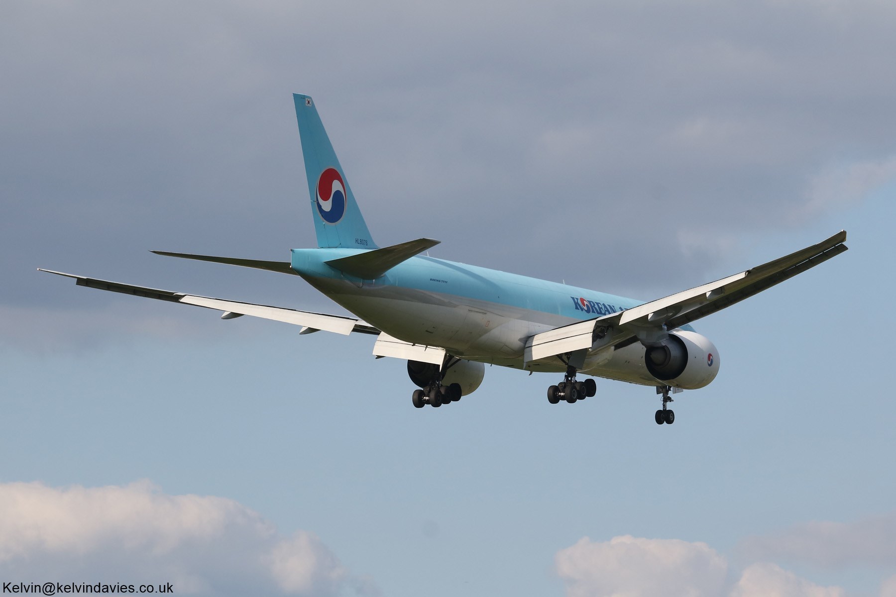Korean Air Cargo 777 HL8076