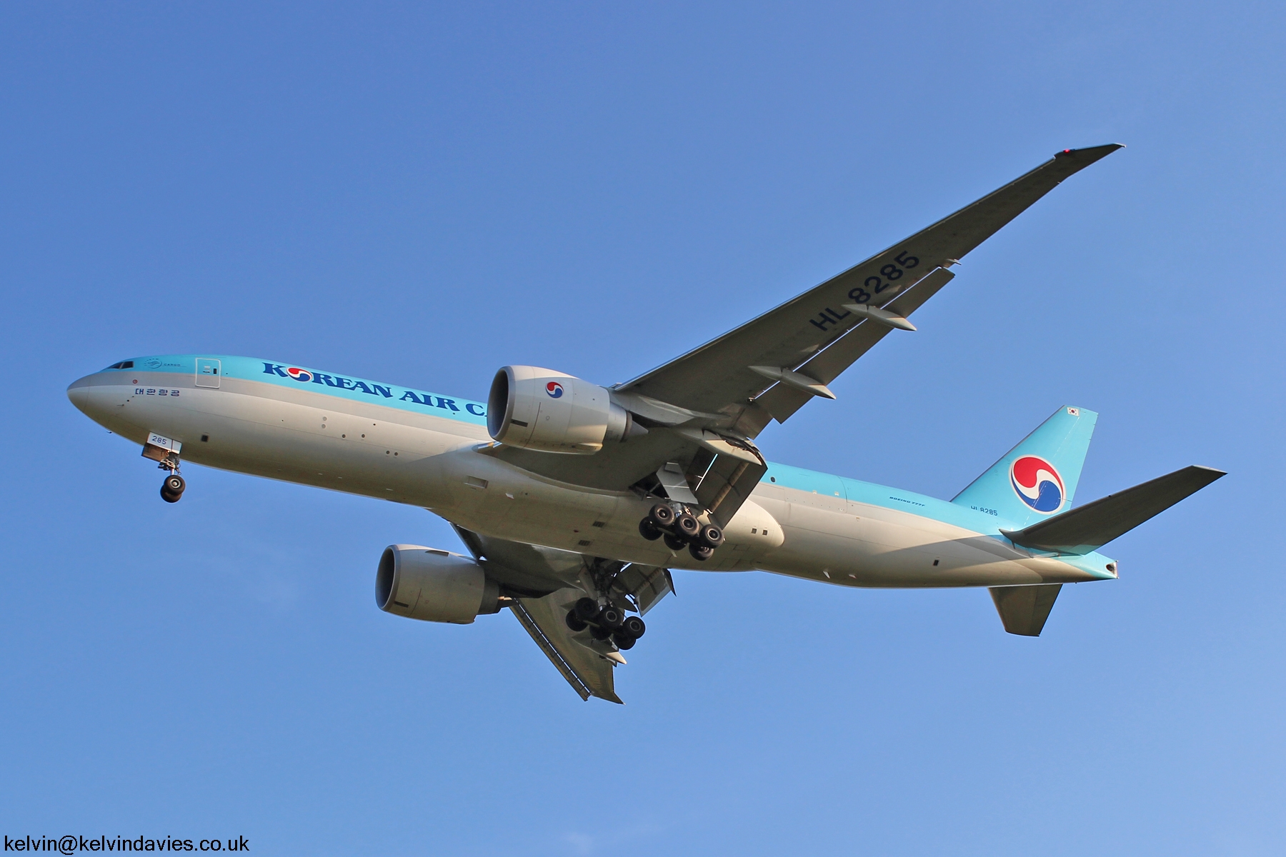 Korean Air Cargo 777 HL8285