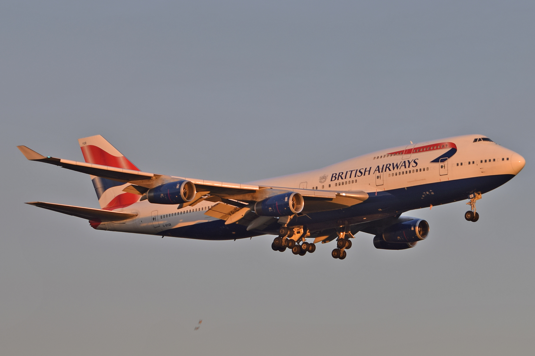 G-BYGB British Airways B747
