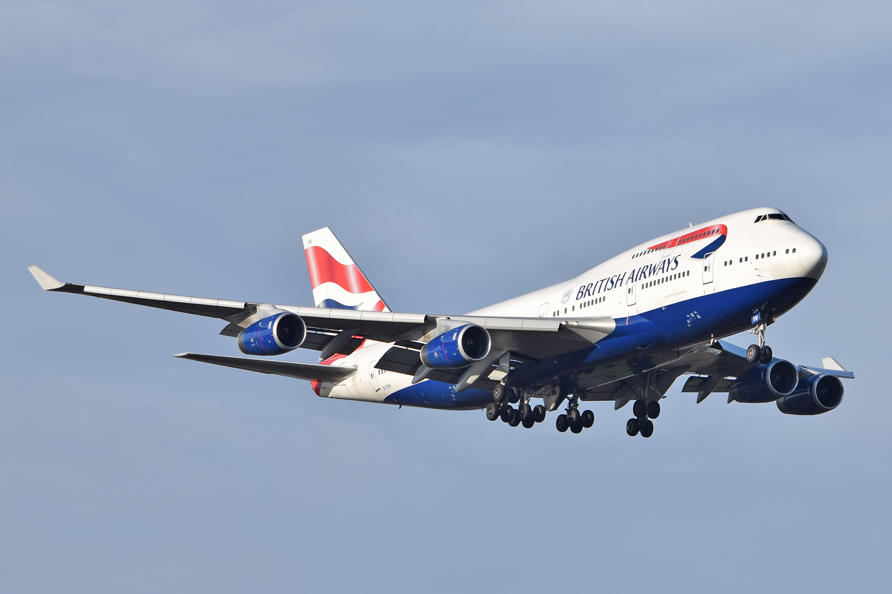 G-CIVW British Airways B747