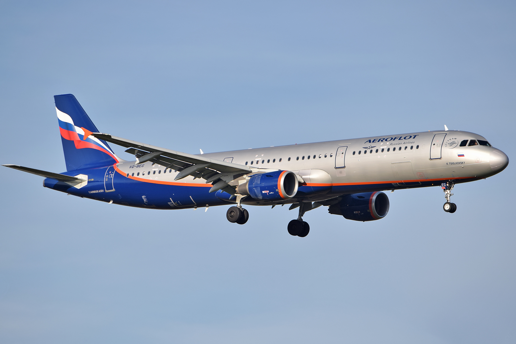 VQ-BEG Aeroflot A321