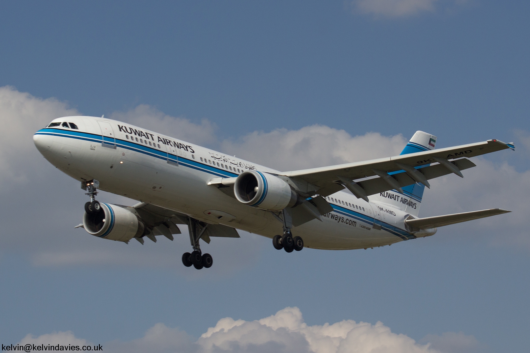 Kuwait Airways A300 9K-AMD