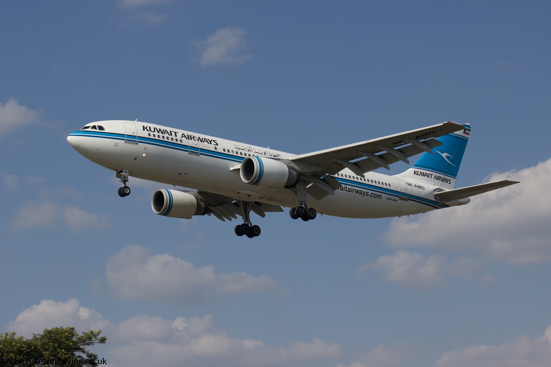 Kuwait Airways A300 9K-AMD