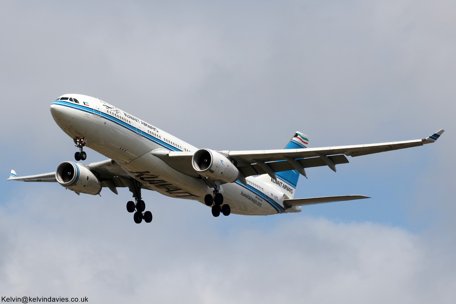 Kuwait Airways A330 9K-APE