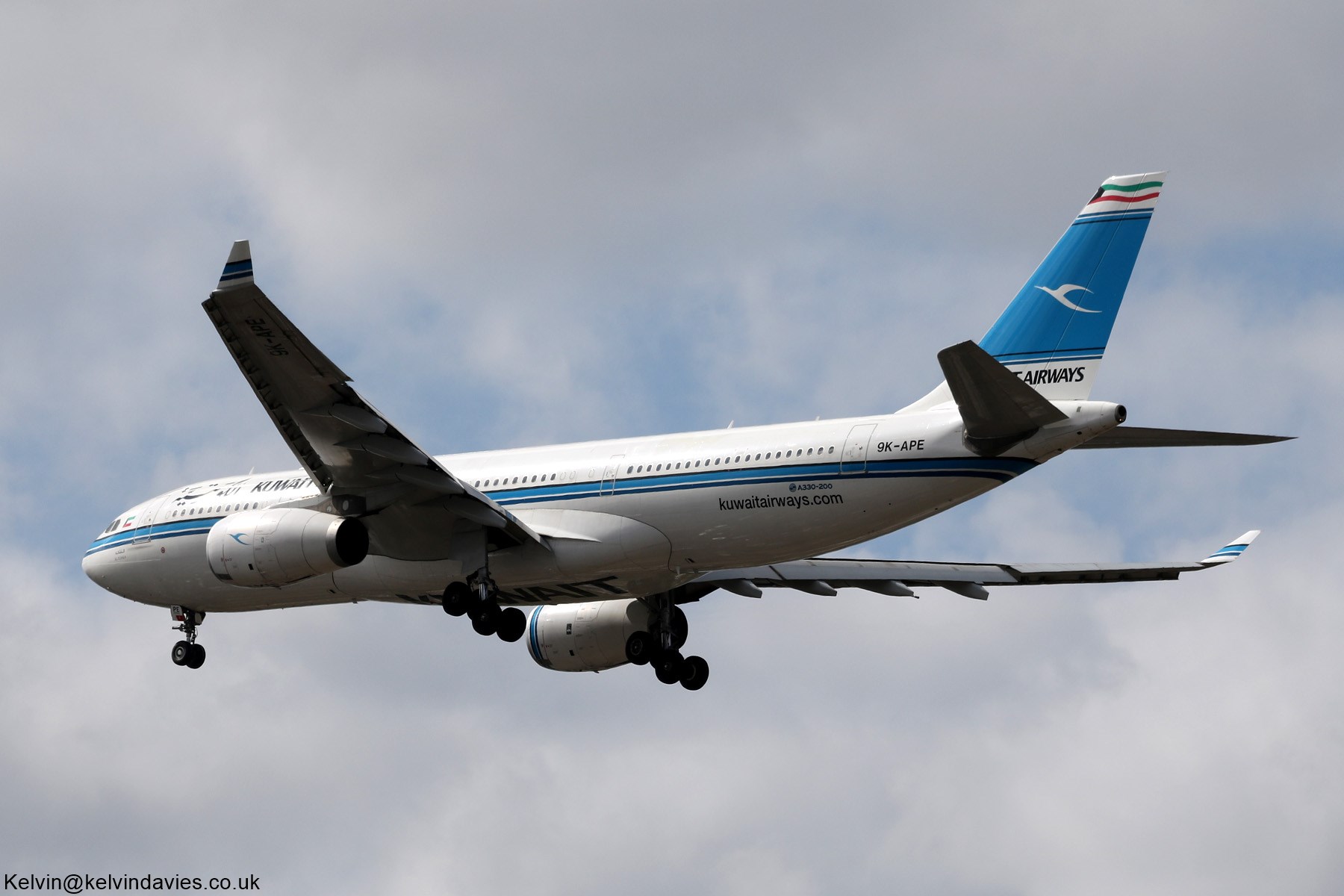 Kuwait Airways A330 9K-APE