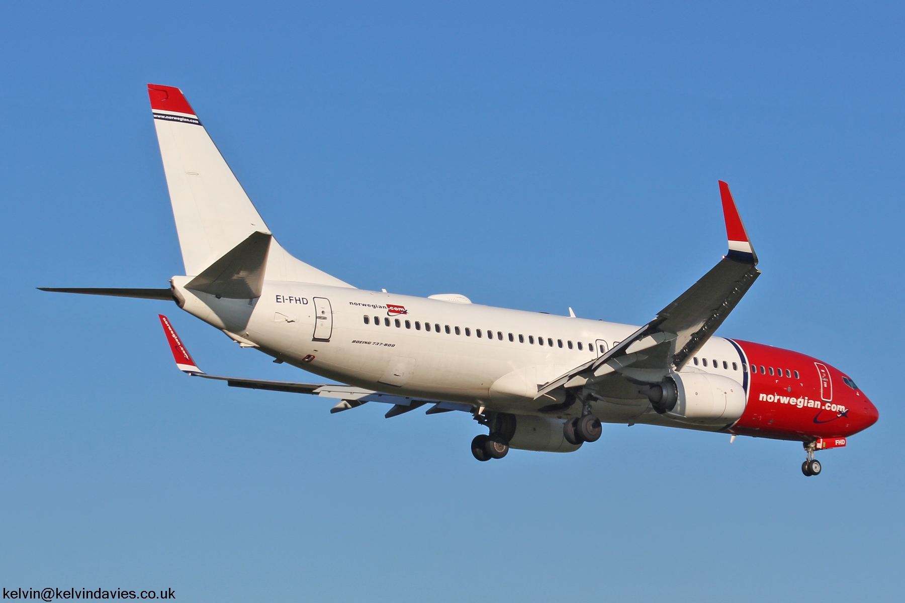 Norwegian 737 EI-FHD