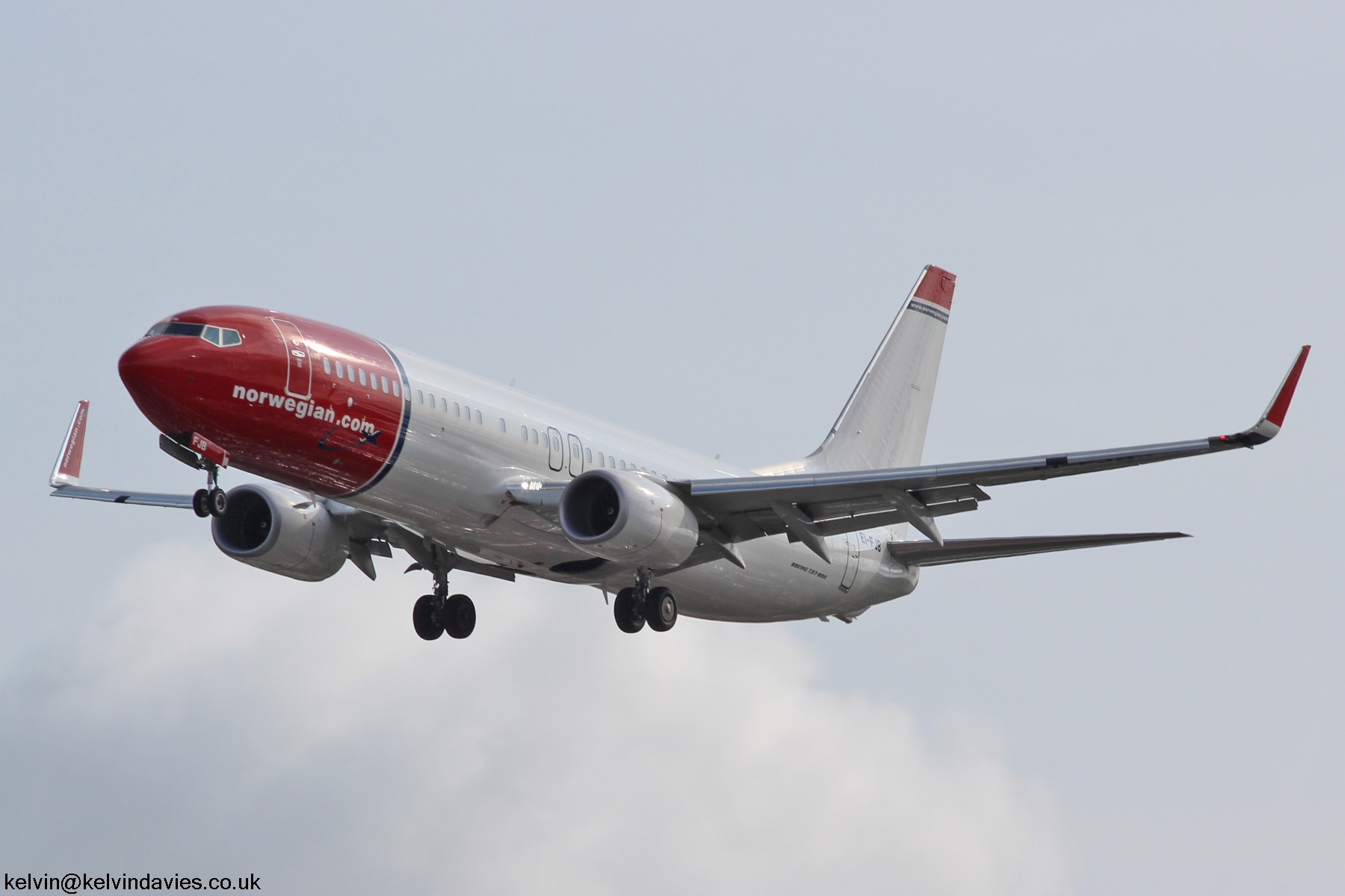 Norwegian Air International 737NG EI-FJB