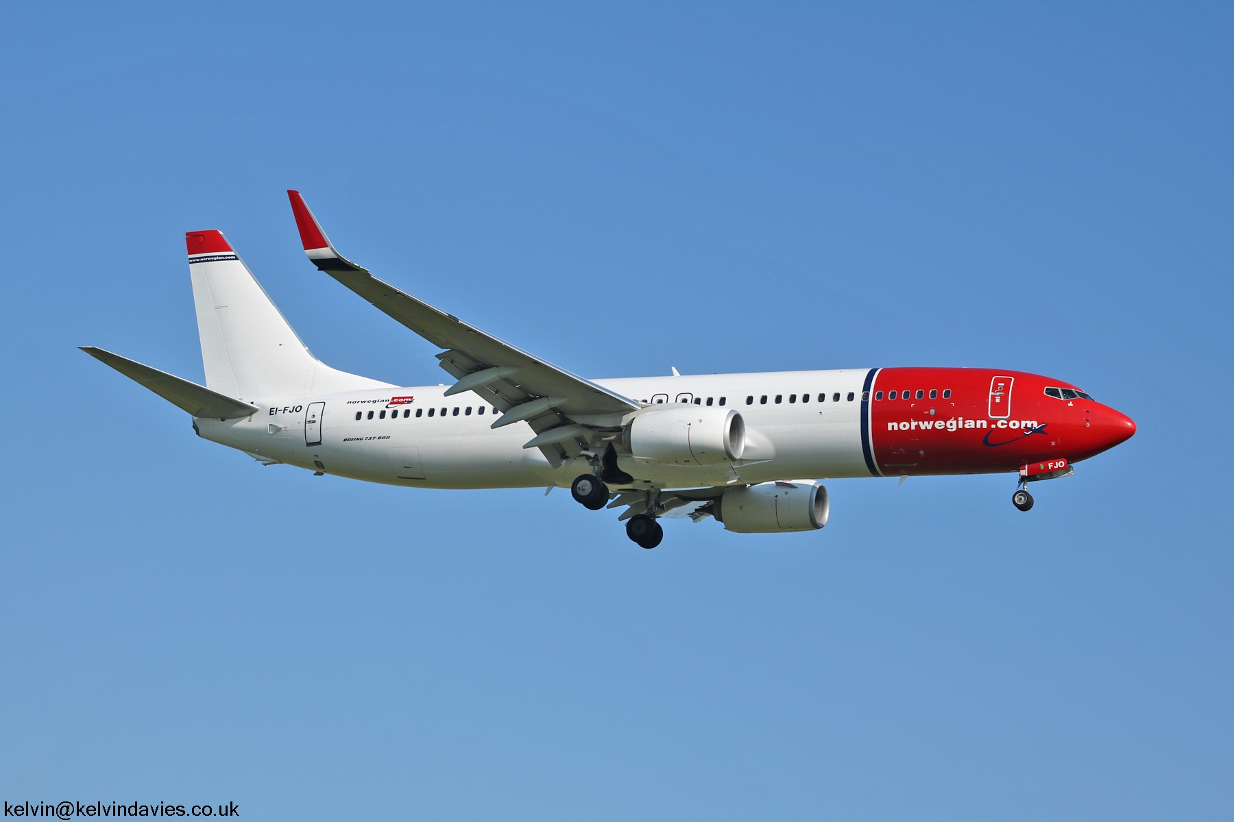 Norwegian 737NG EI-FJO