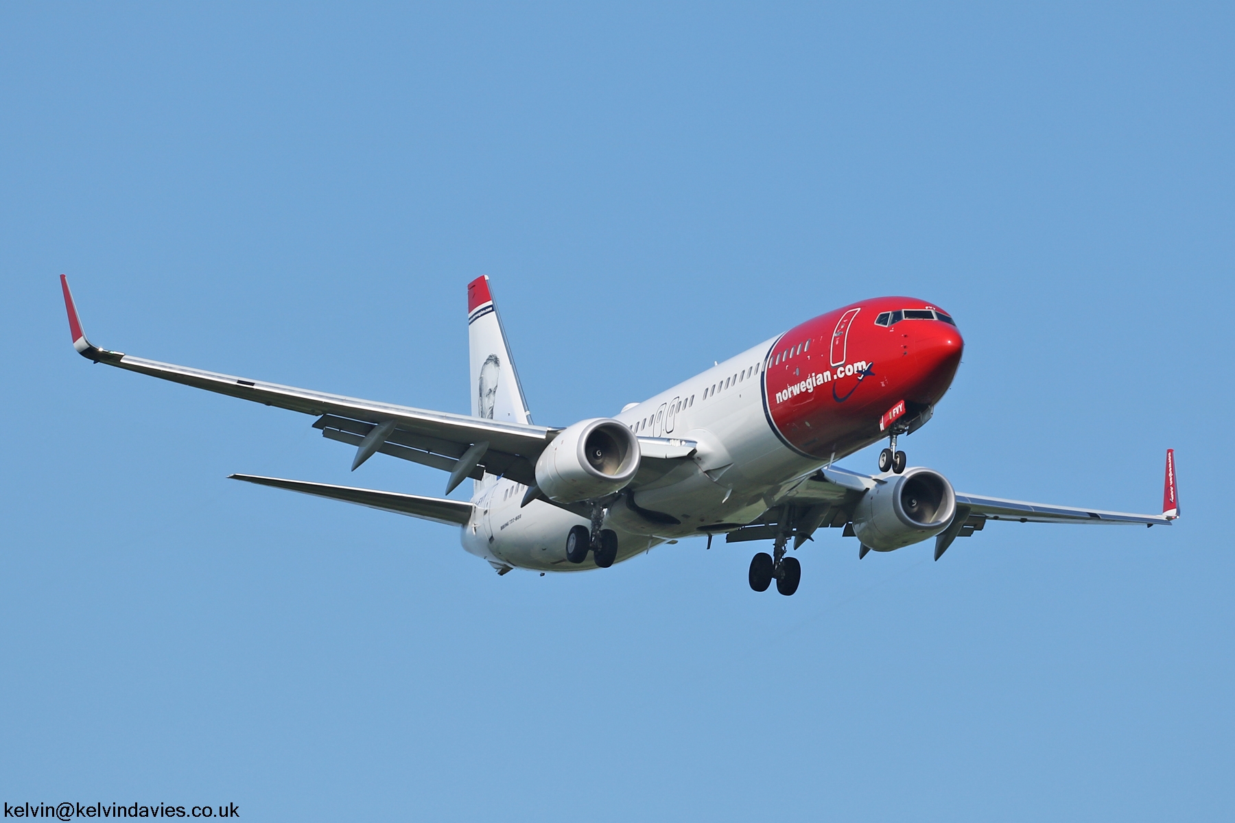 Norwegian Air International 737NG EI-FVY