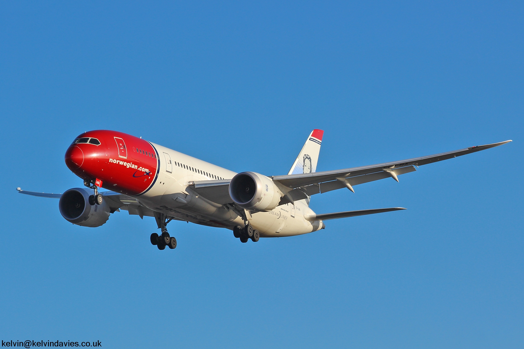 Norwegian 787 EI-LNA