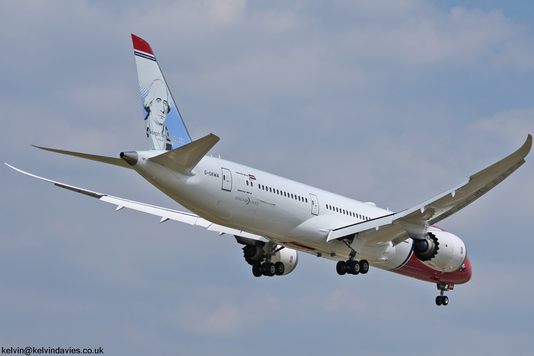 Norwegian Air UK 787 G-CKWA