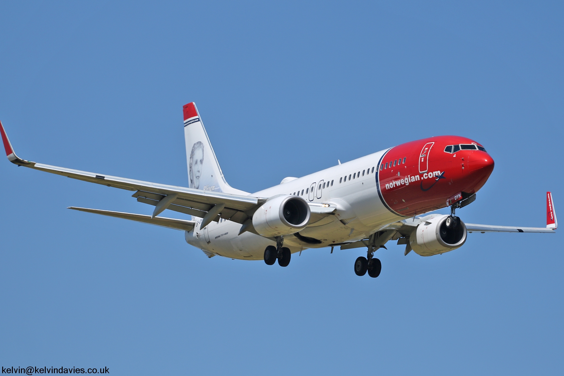 Norwegian 737 LN-DYN