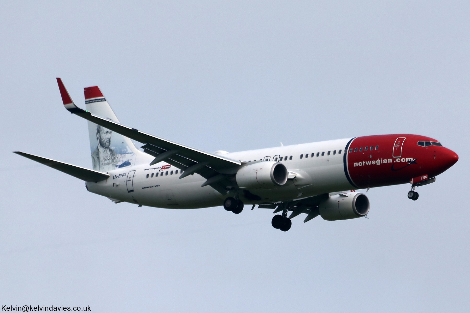 Norwegian 737NG LN-ENQ