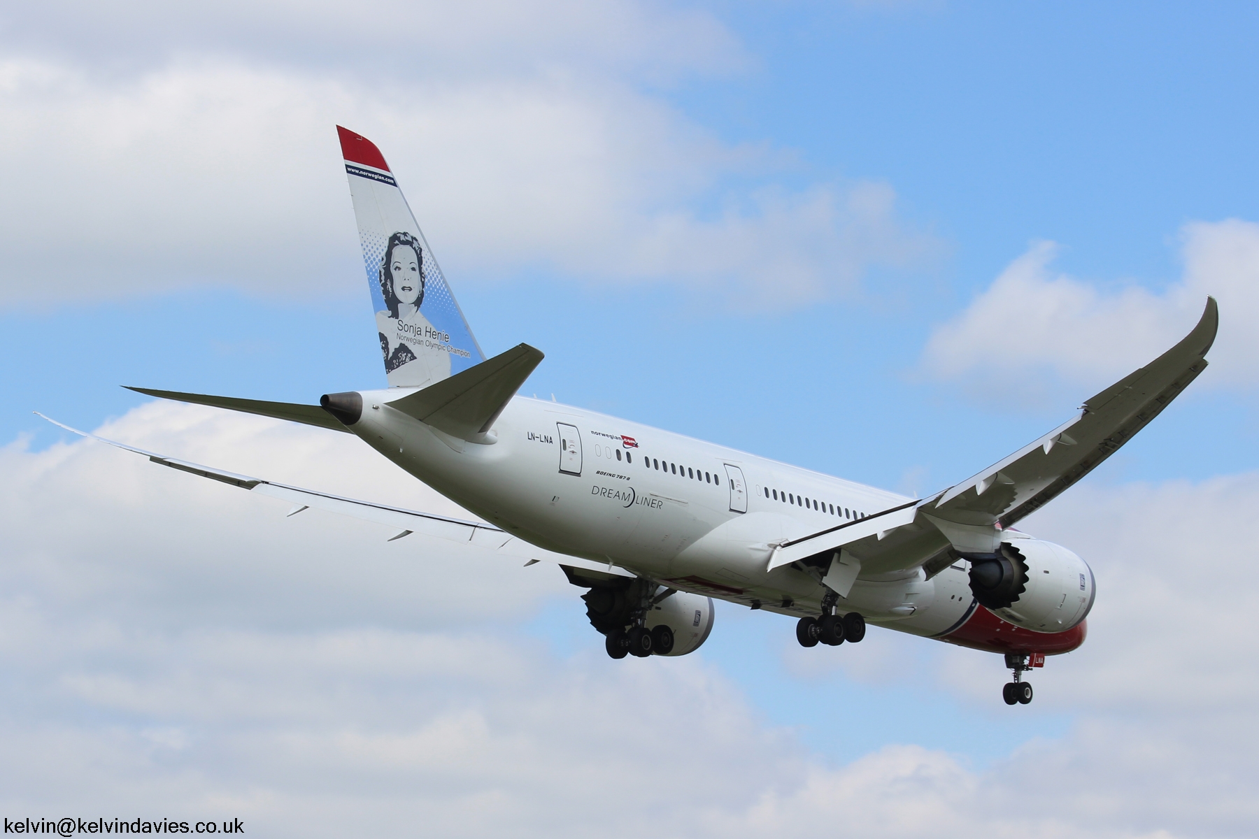 Norwegian 787 LN-LNA