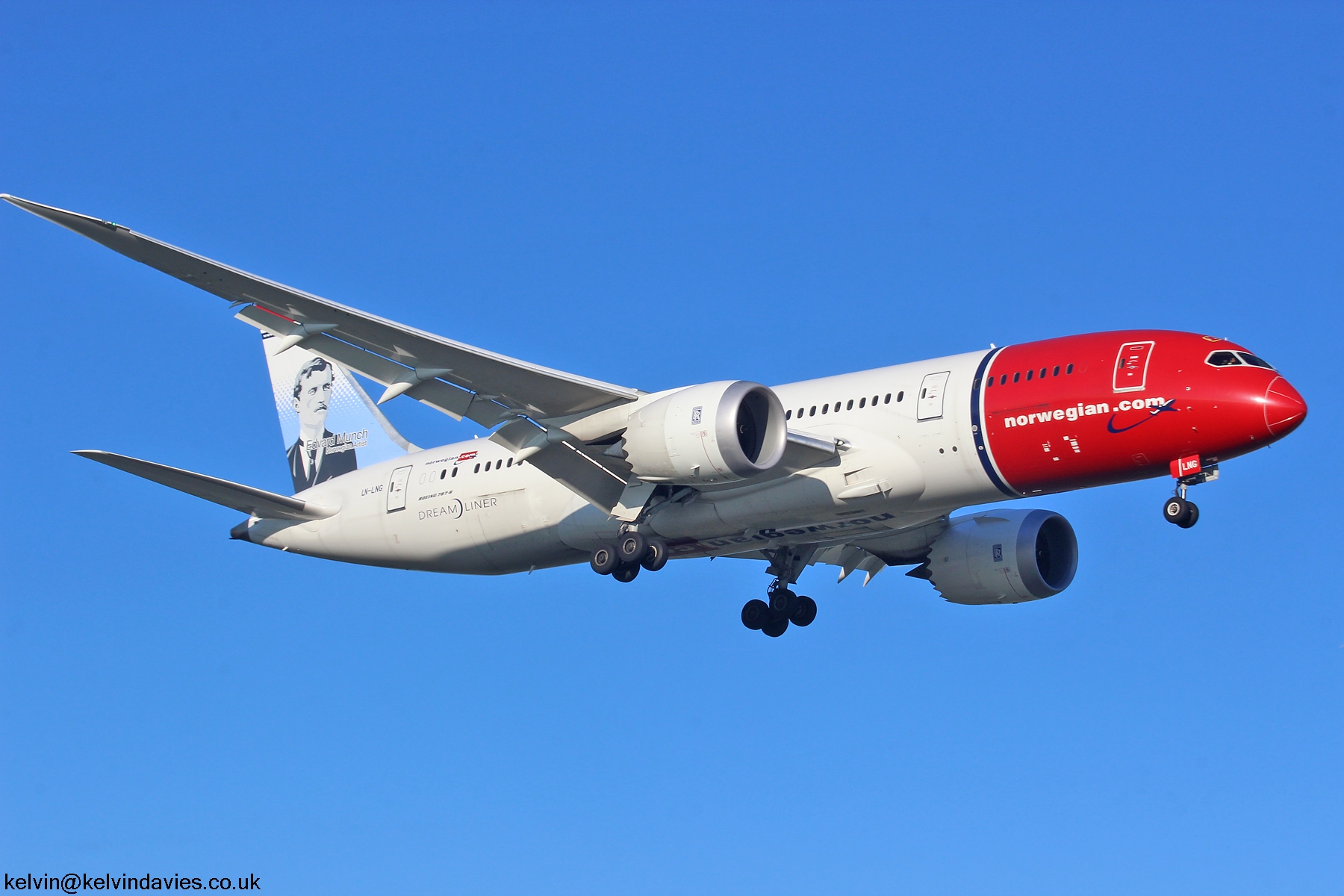 Norwegian 787 LN-LNG