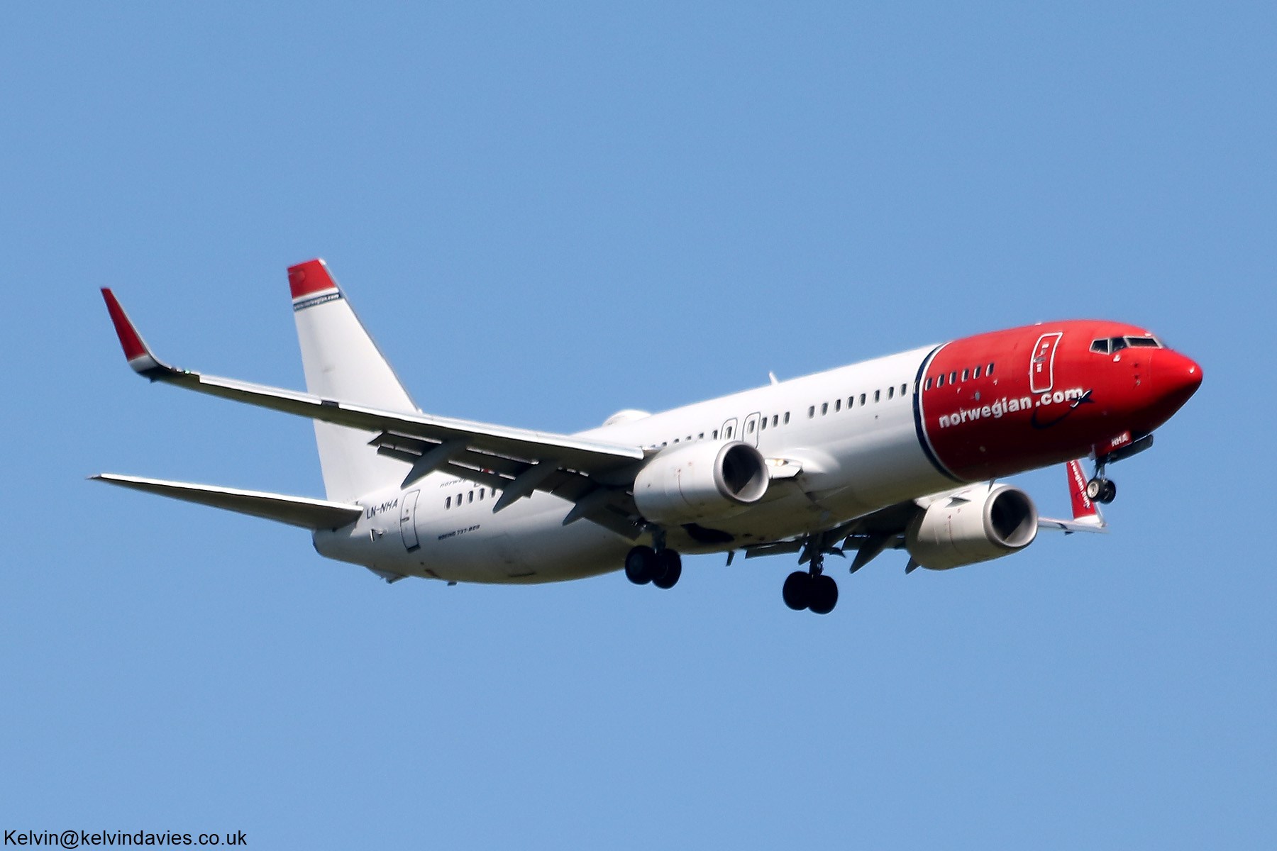 Norwegian 737 LN-NHA