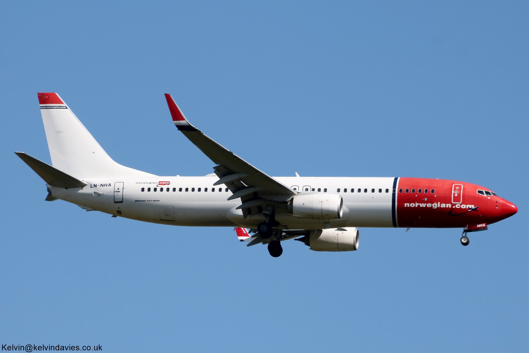 Norwegian 737 LN-NHA