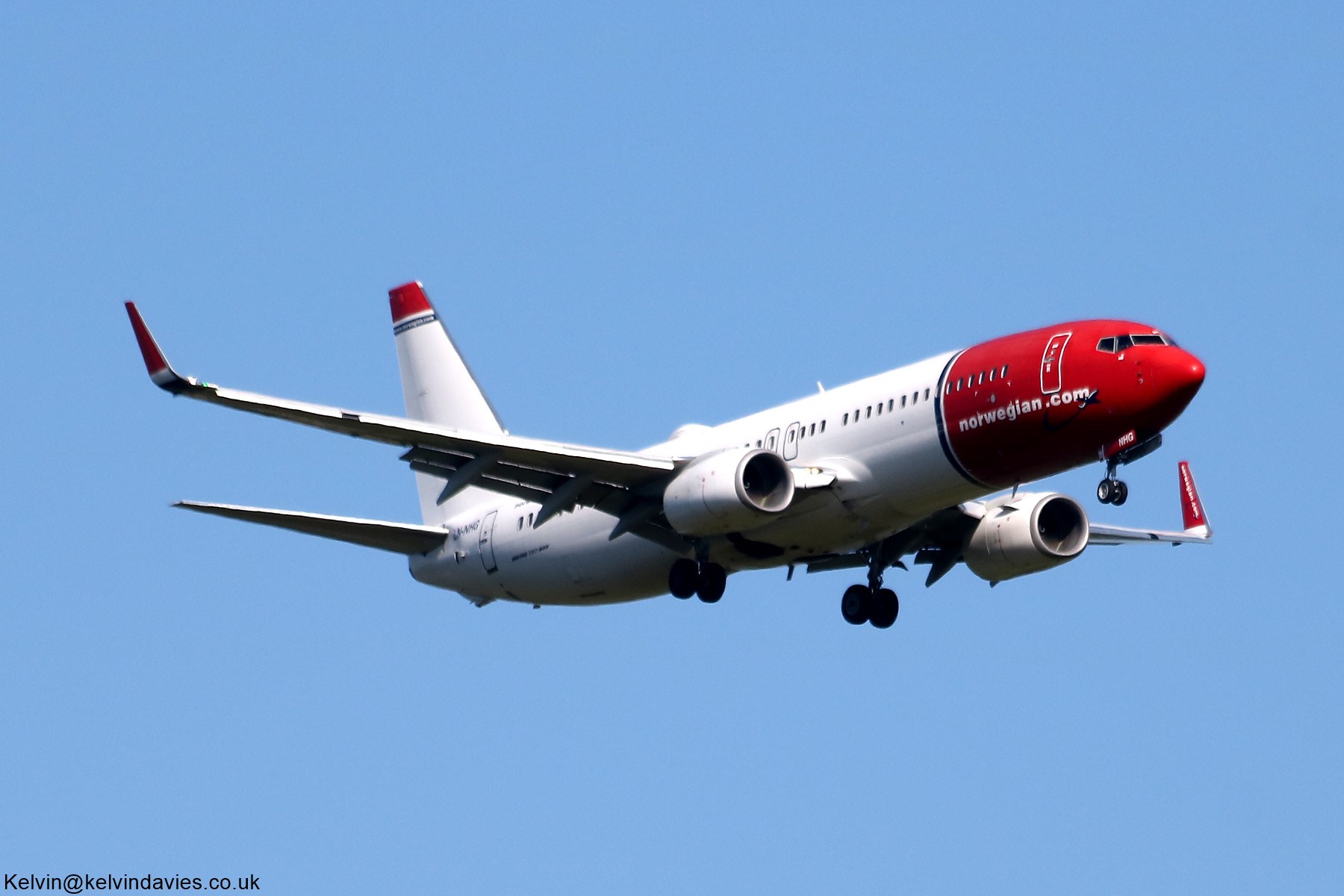 Norwegian 737 LN-NHG