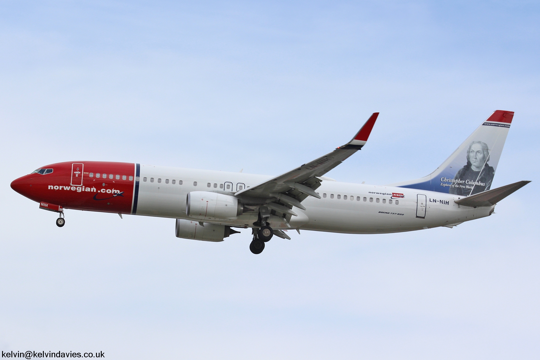 Norwegian 737NG LN-NIH