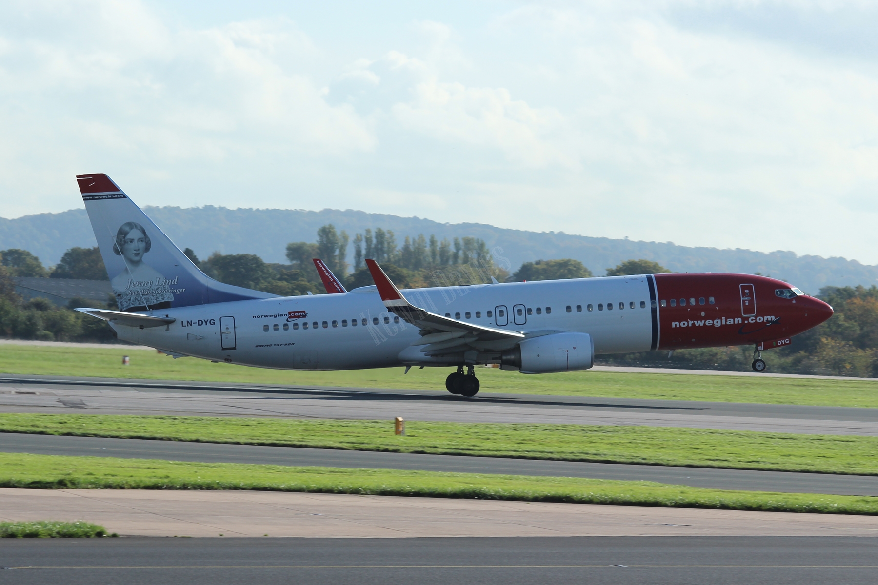 Norwegian 737 LN-DYG