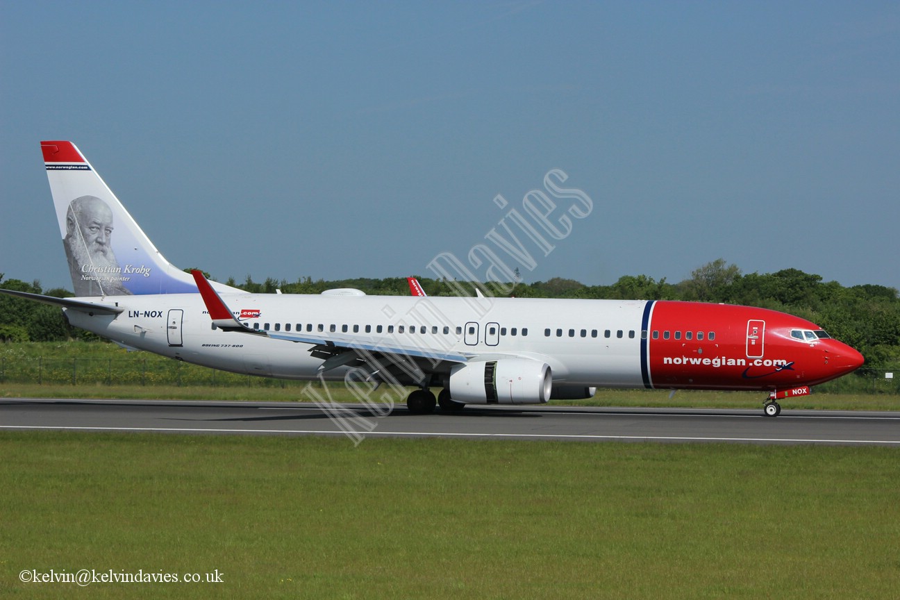 Norwegian 737 LN-NOX