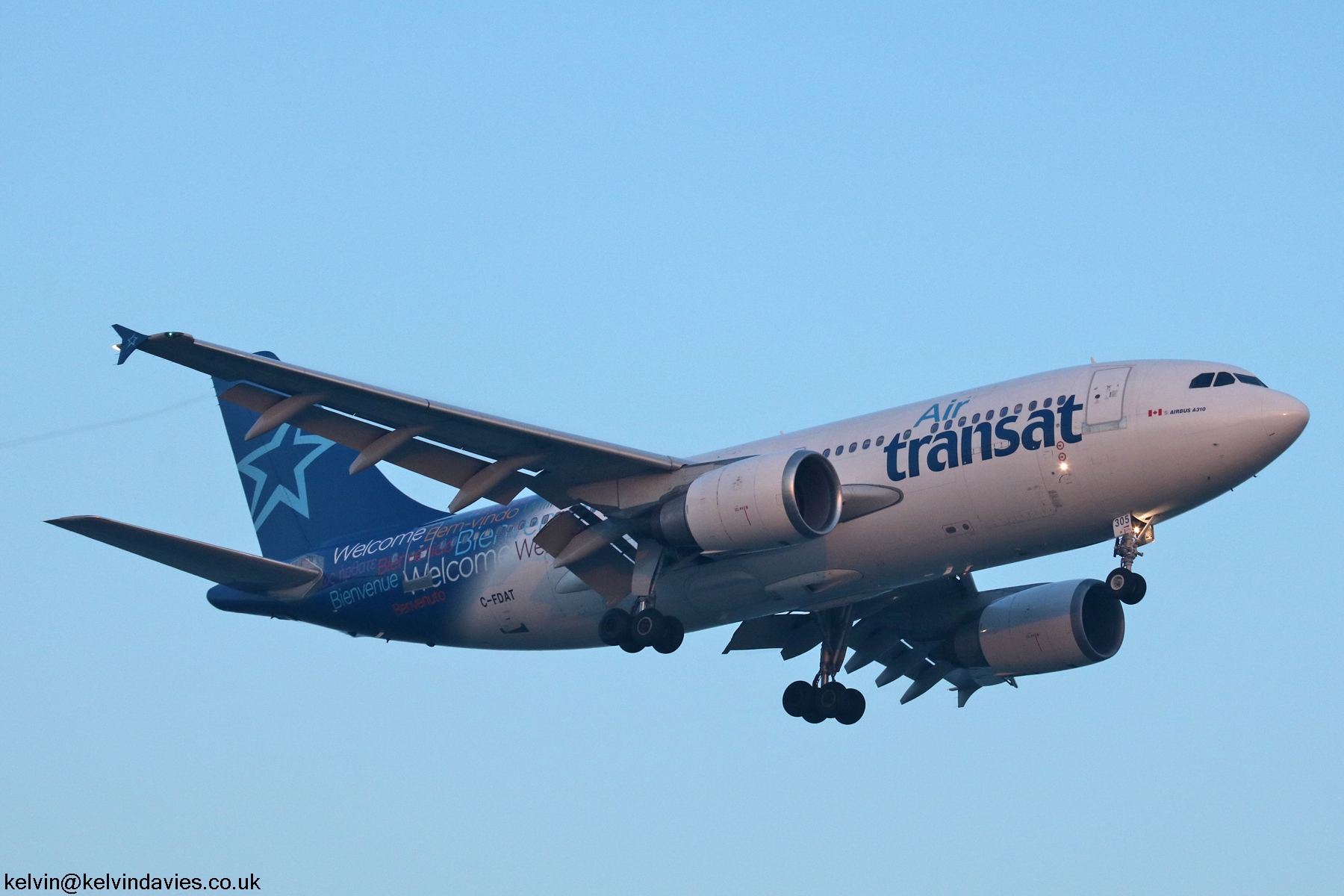 Air Transat A310 C-FDAT