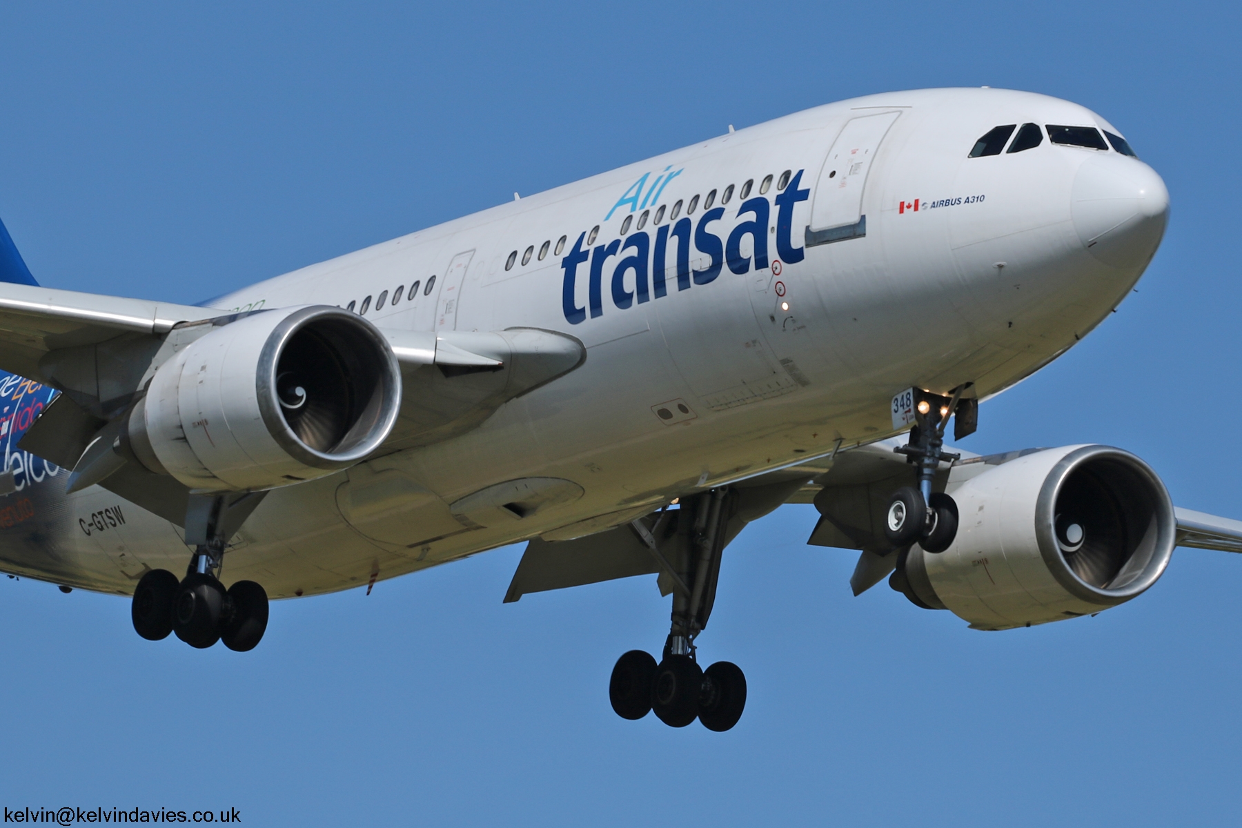Air Transat A310 C-GTSW