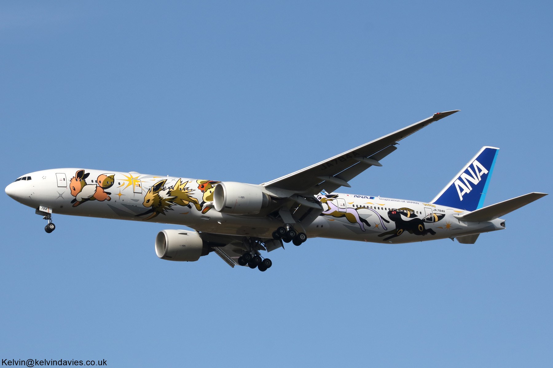 All Nippon Airways 777 (Pokemon) JA-784A