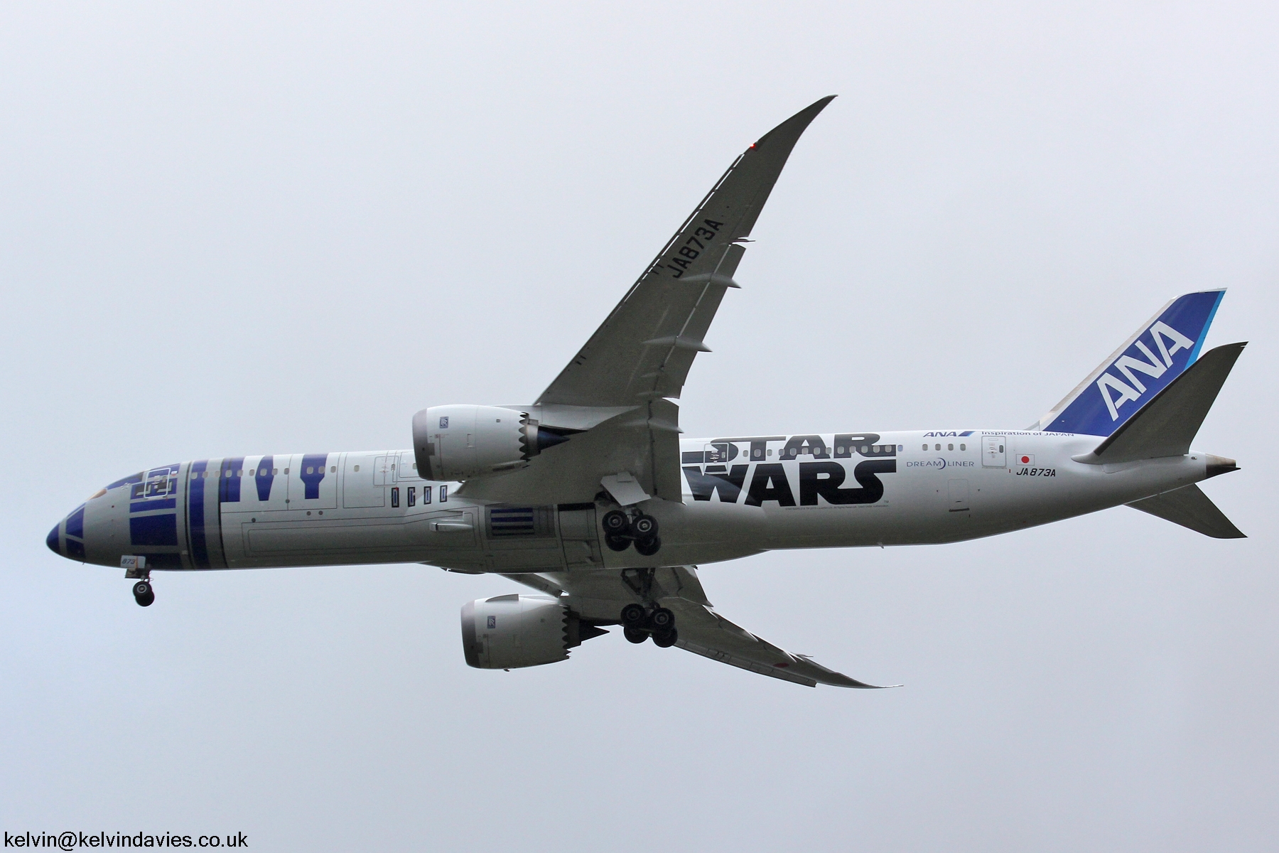 ANA Star Wars  787 JA873A