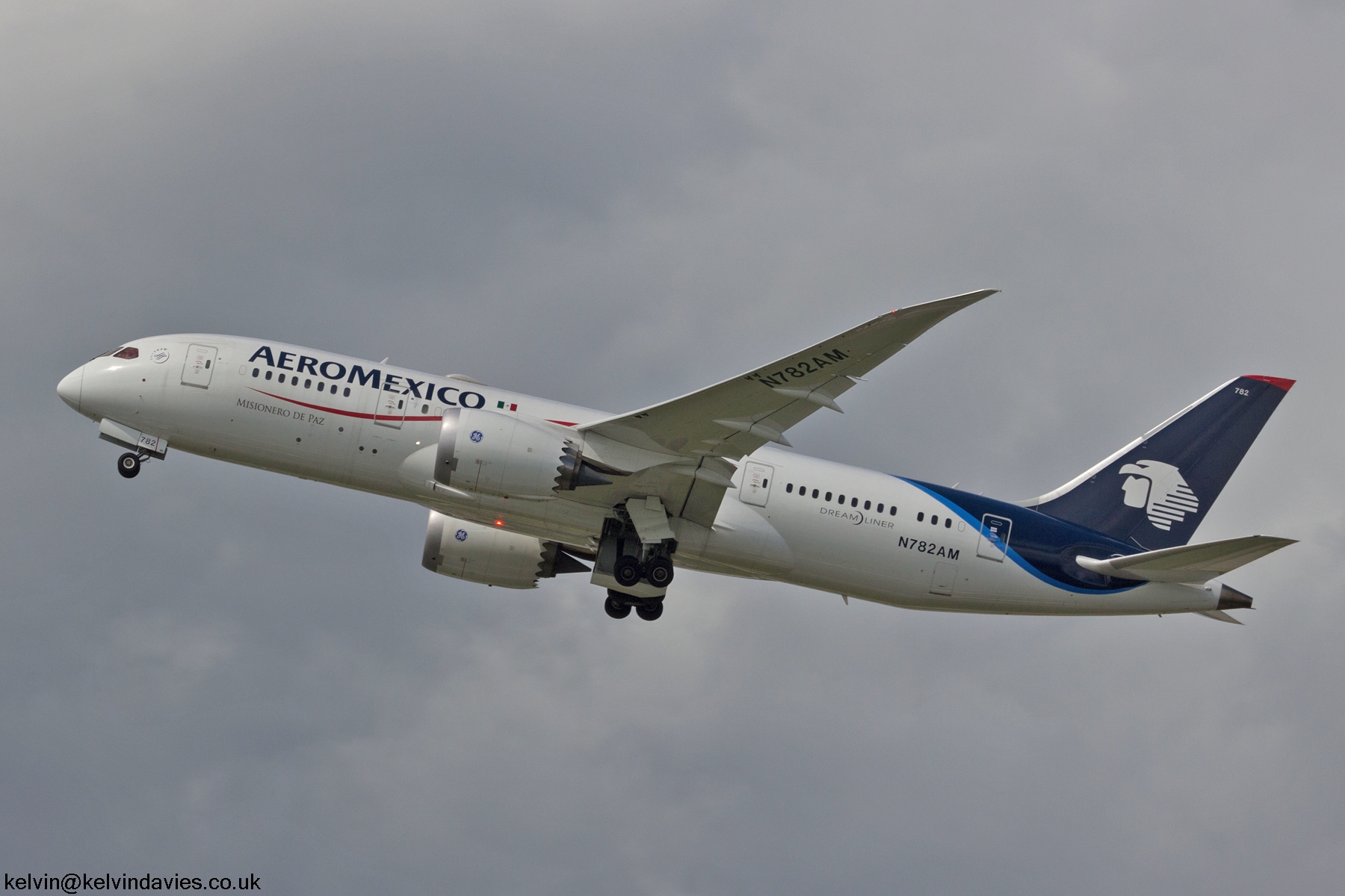 AeroMexico 787 N782AM