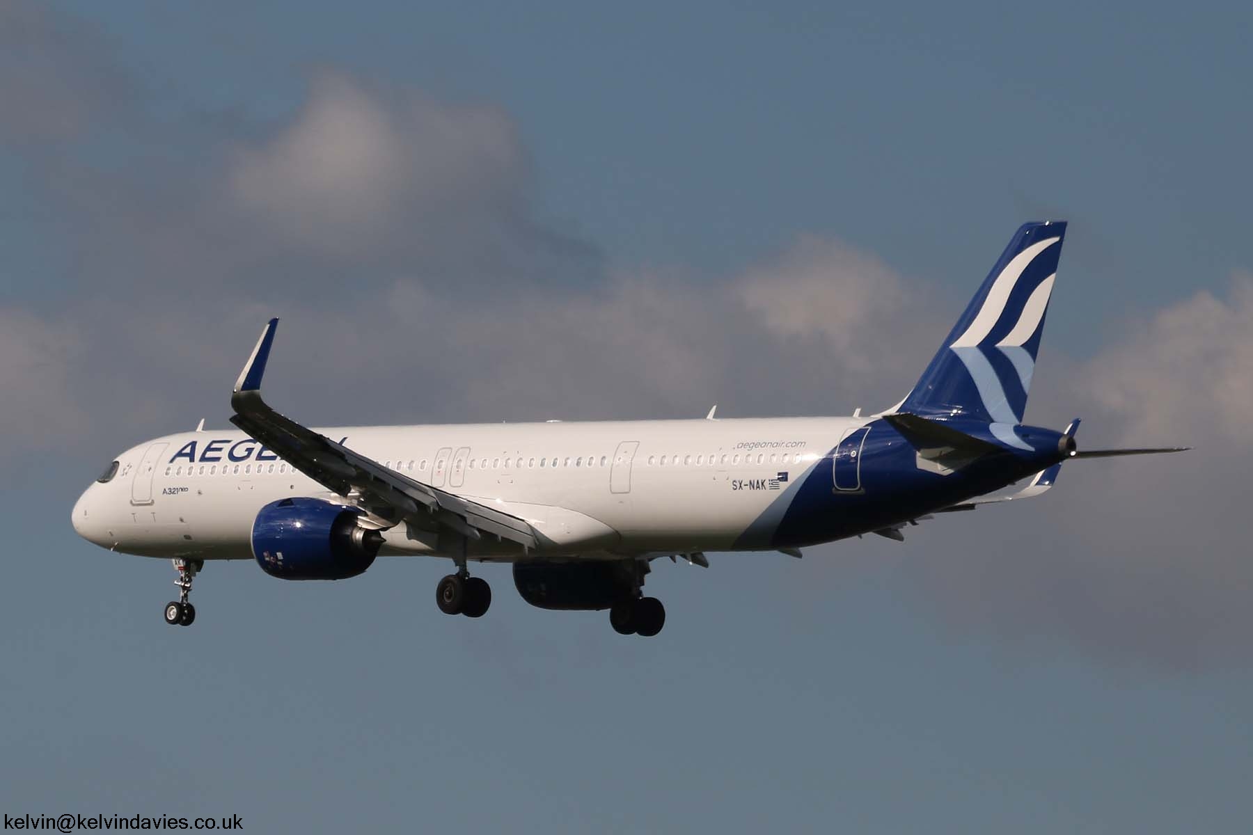 Aegean Airlines A321 SX-NAK