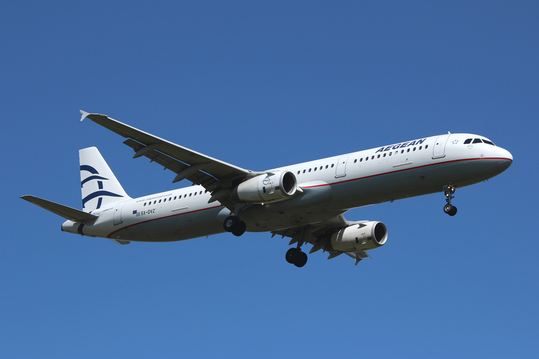 Aegean Airlines A321 SX-DVZ