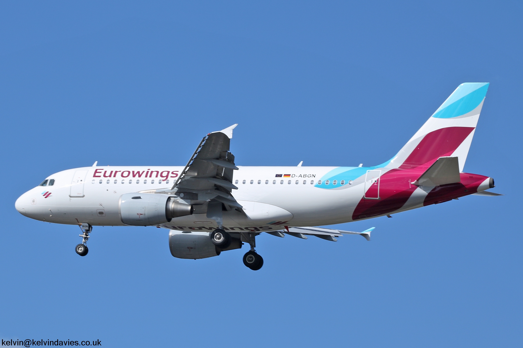 Eurowings A319 D-ABGN