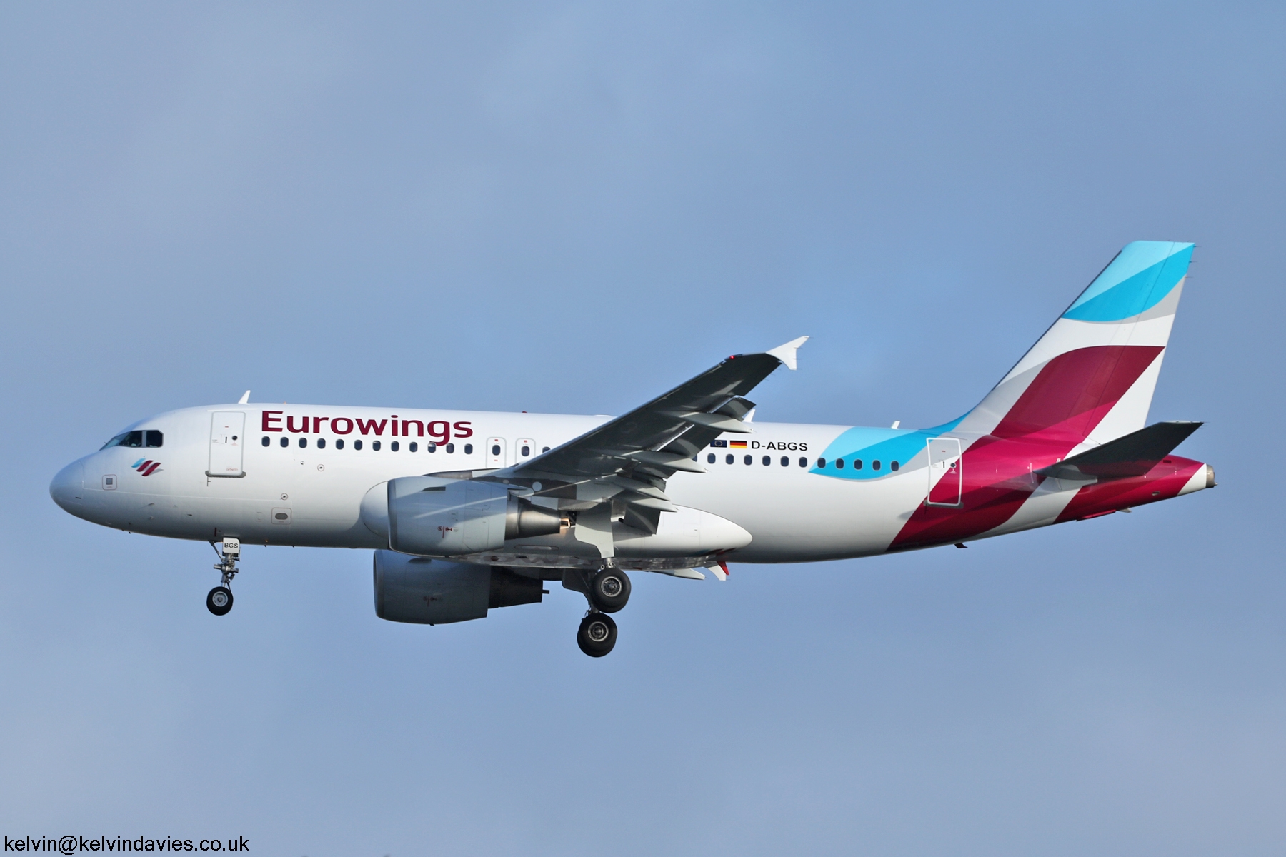 Eurowings A319 D-ABGS