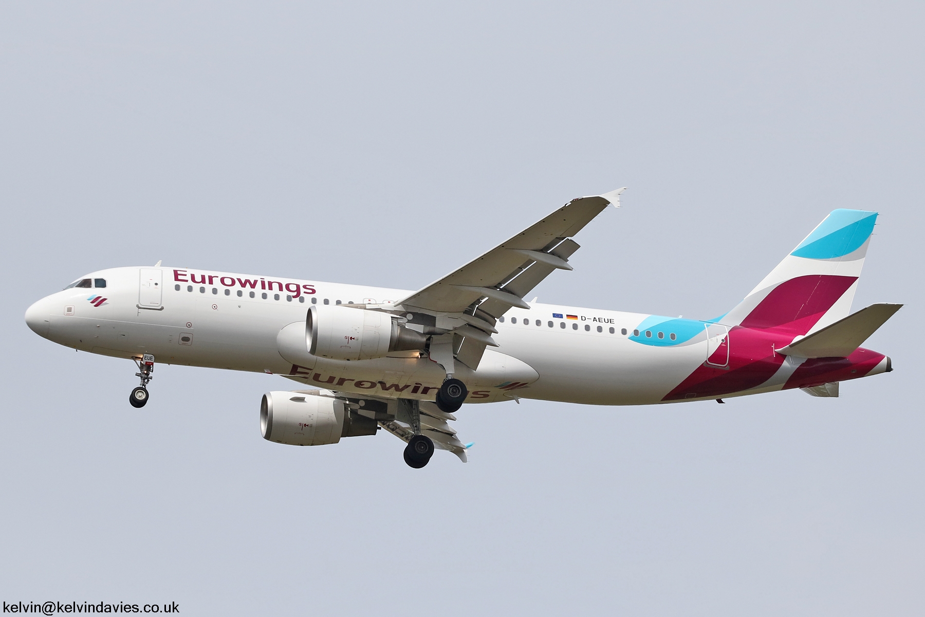 Eurowings A320 D-AEUE