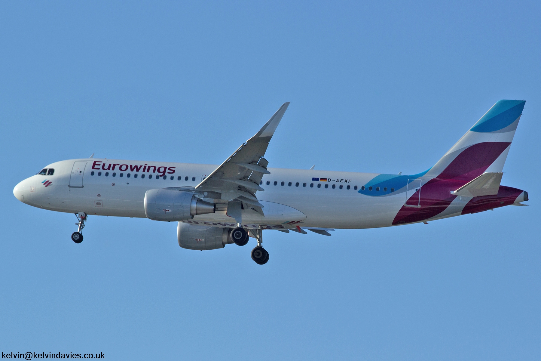 Eurowings A320 D-AEWF