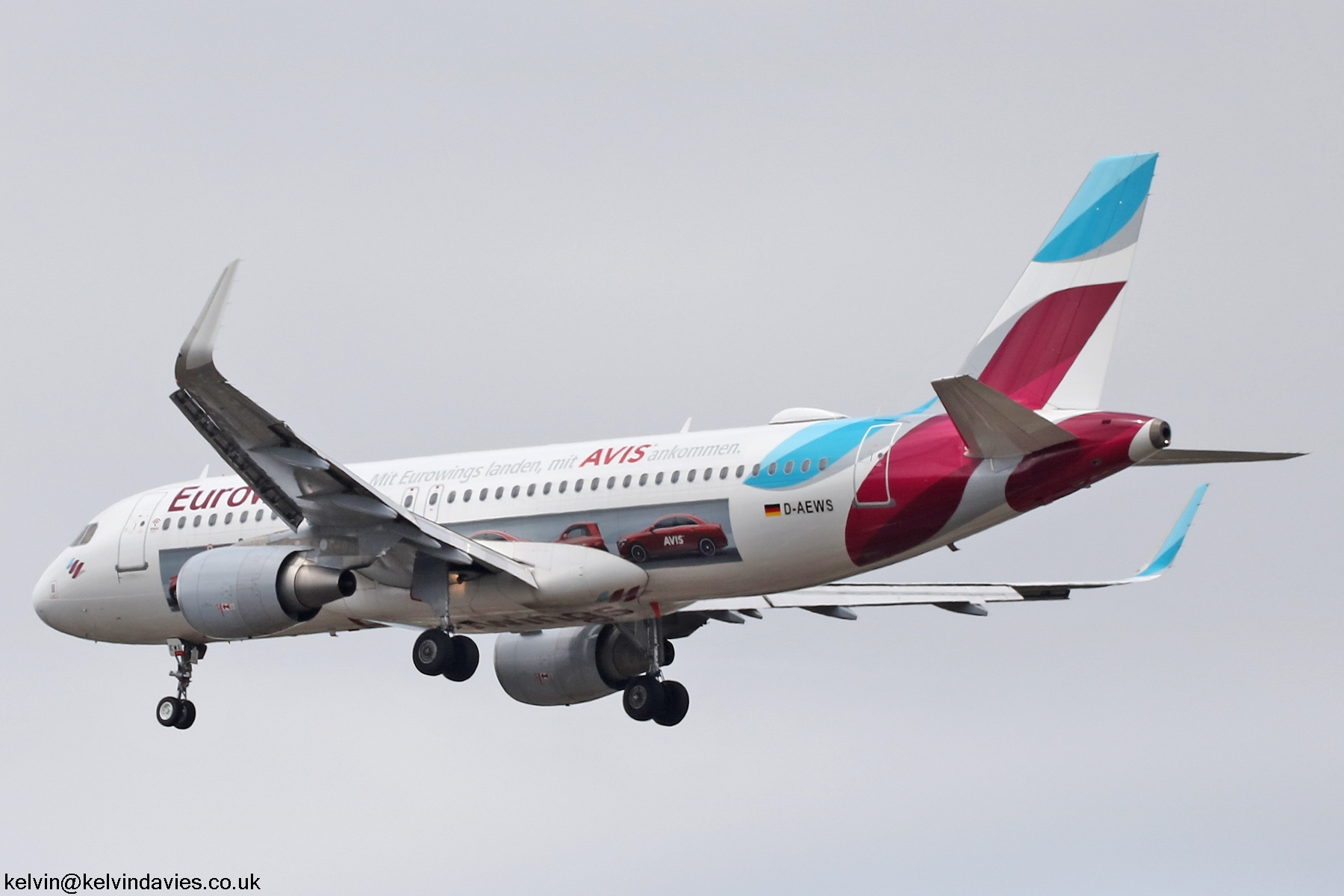 Eurowings A320 D-AEWS