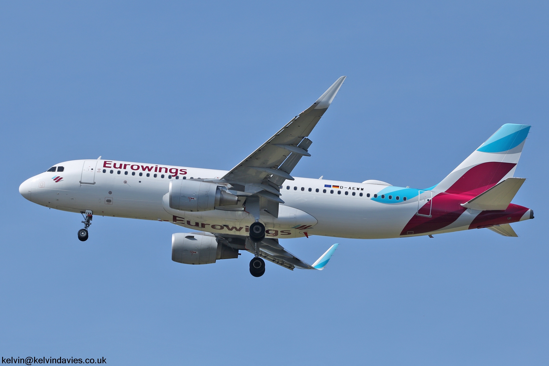 Eurowings A320 D-AEWW