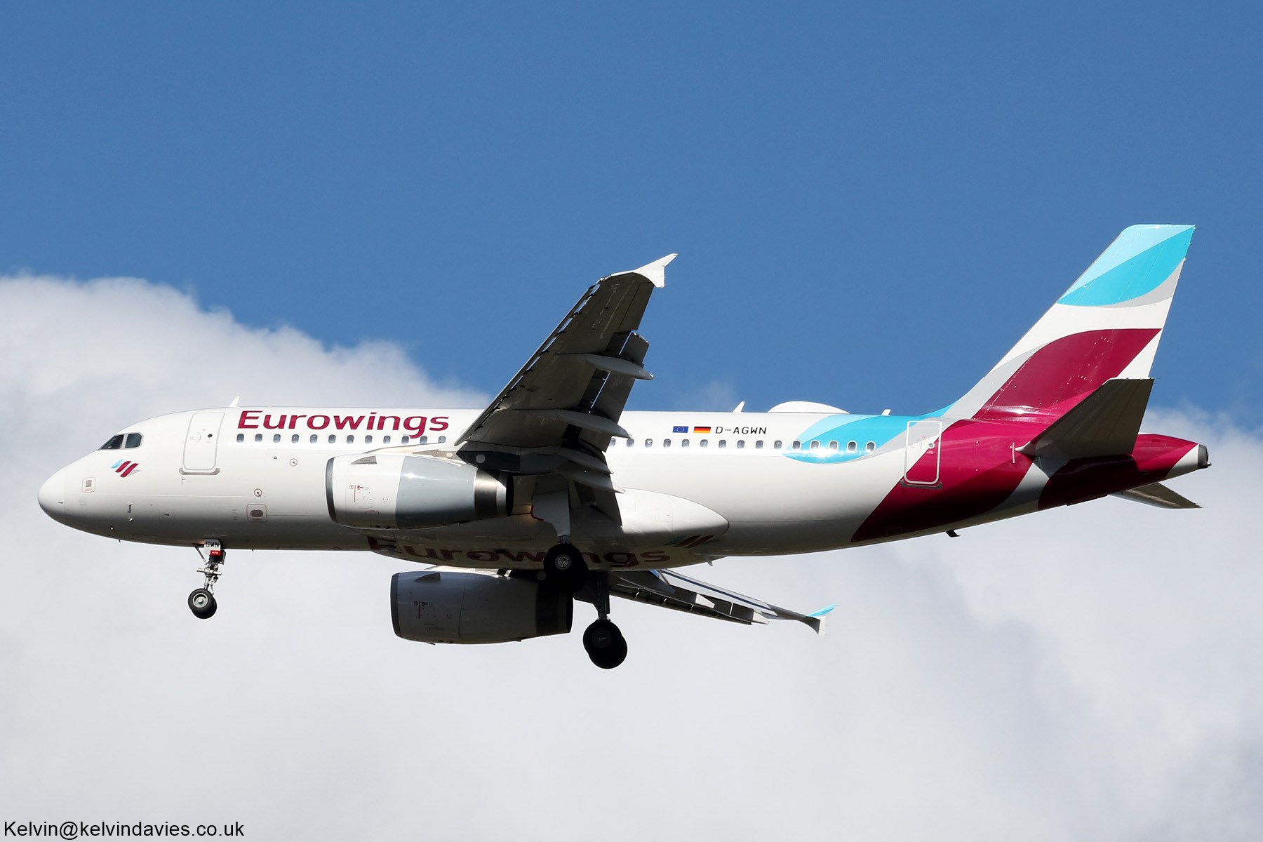 Eurowings A319 D-AGWN