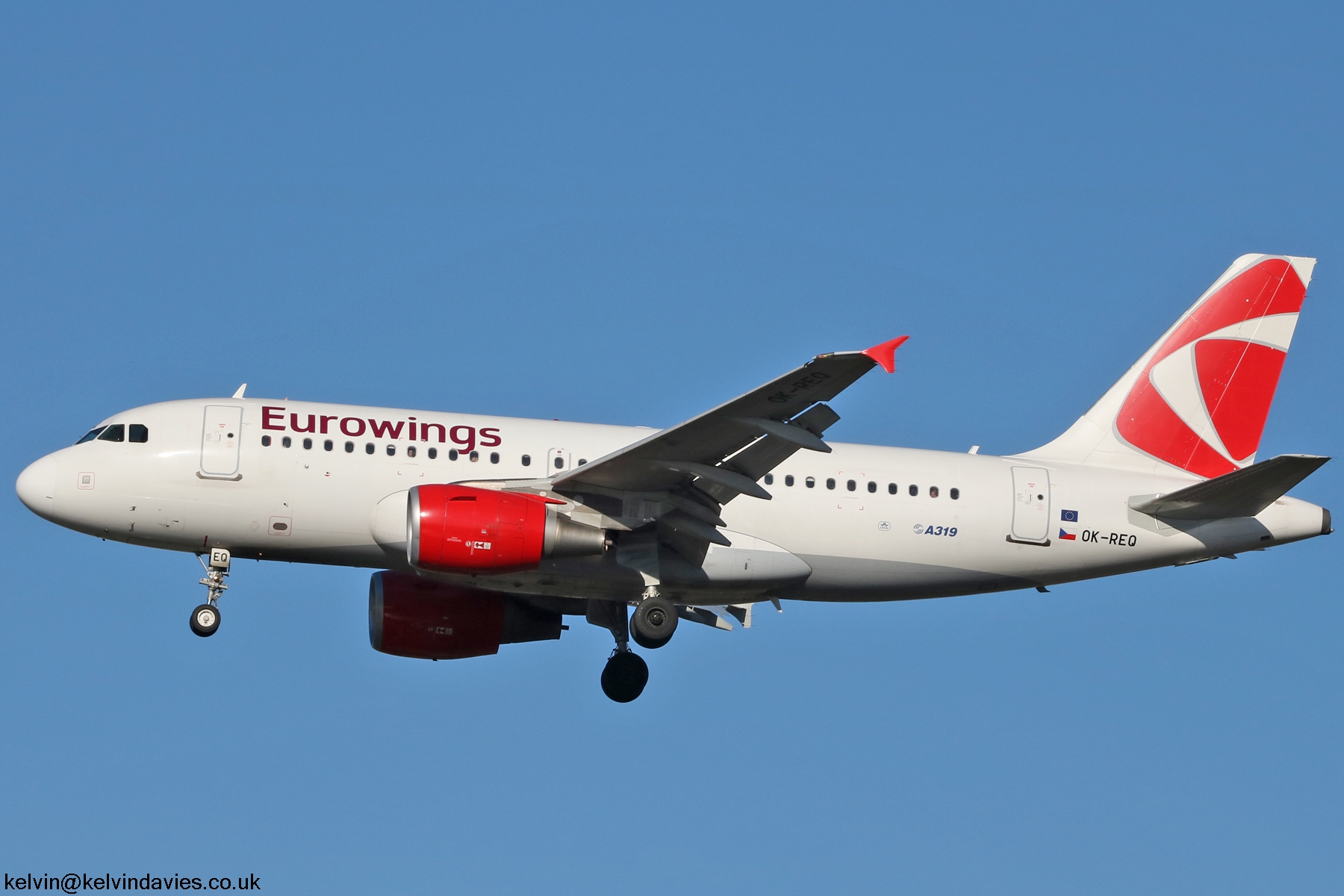 Eurowings A319 OK-REQ