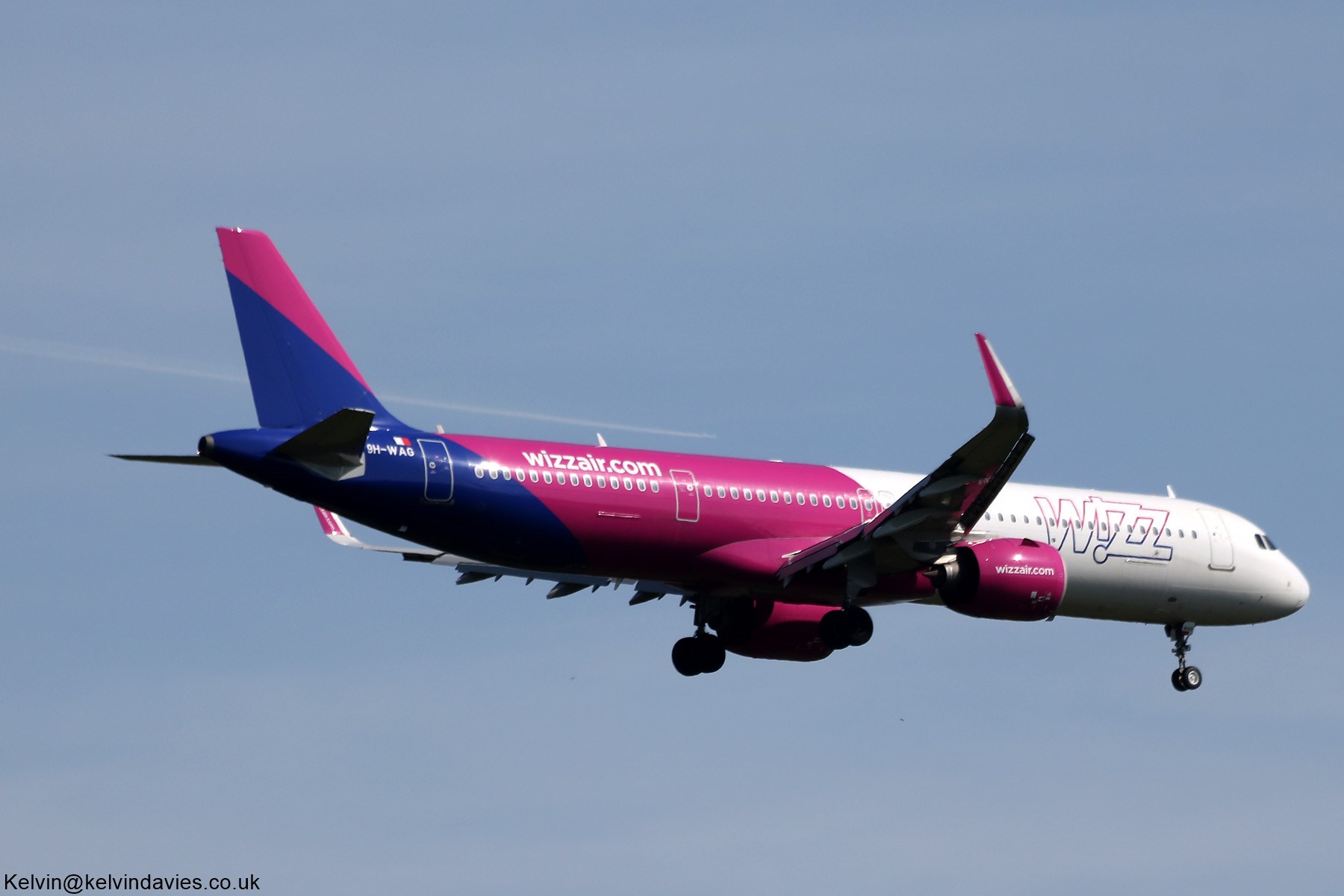 Wizz Air Malta A321 9H-WAG