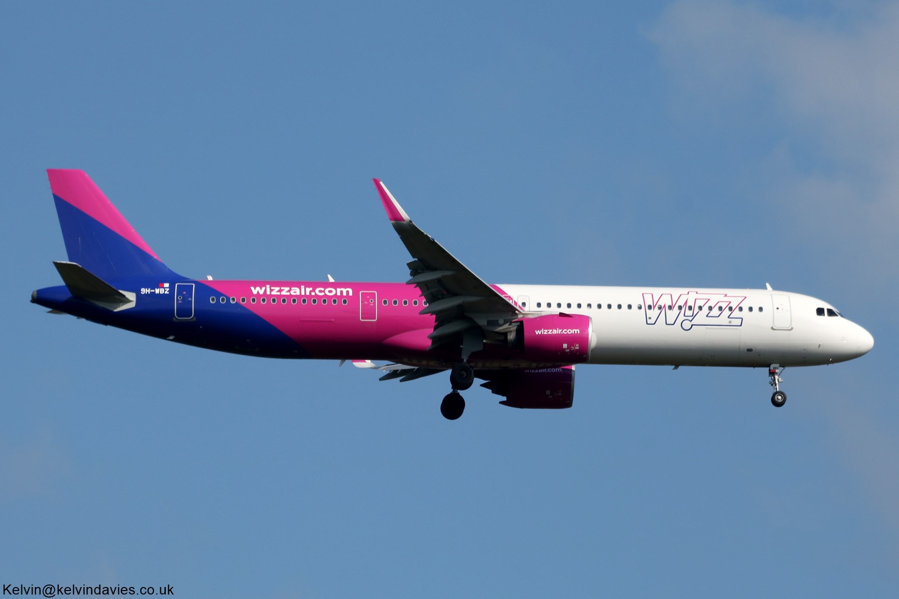 Wizz Air Malta A321 9H-WBZ