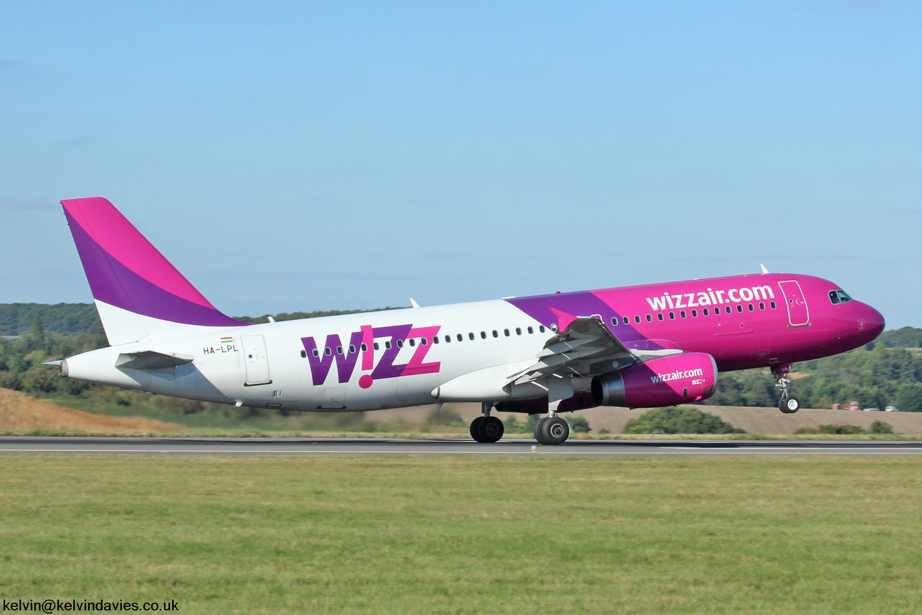 Wizz Air A320 HA-LPL