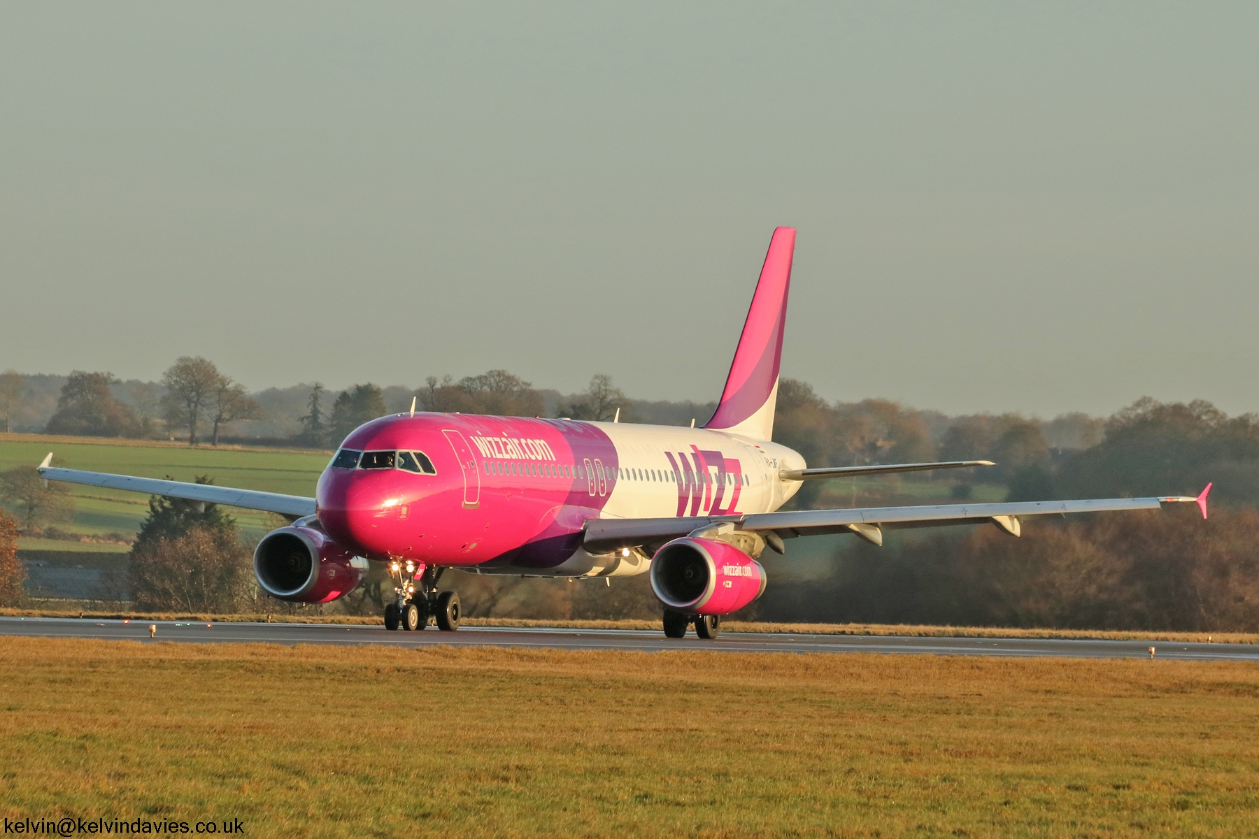 Wizz Air A320 HA-LWF