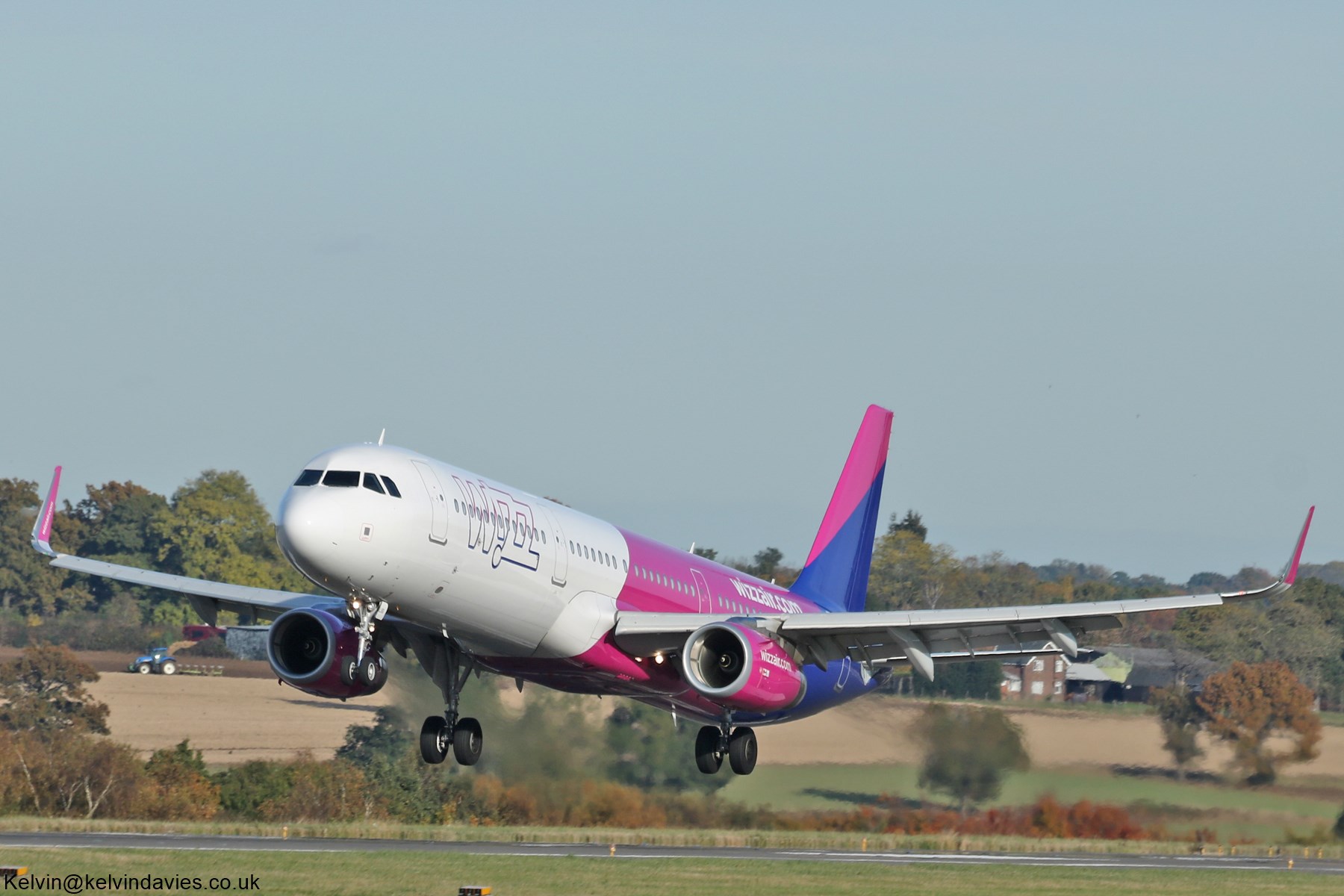 Wizz Air A320 HA-LXG