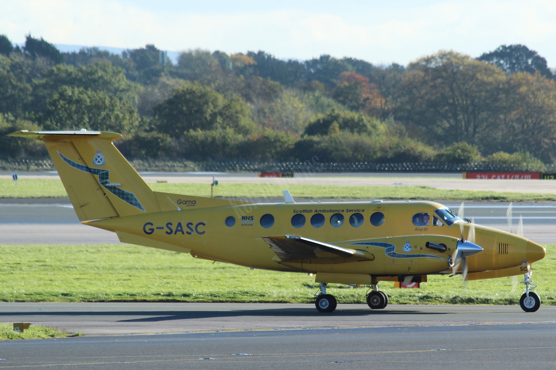 Gama Aviation King Air G-SASC