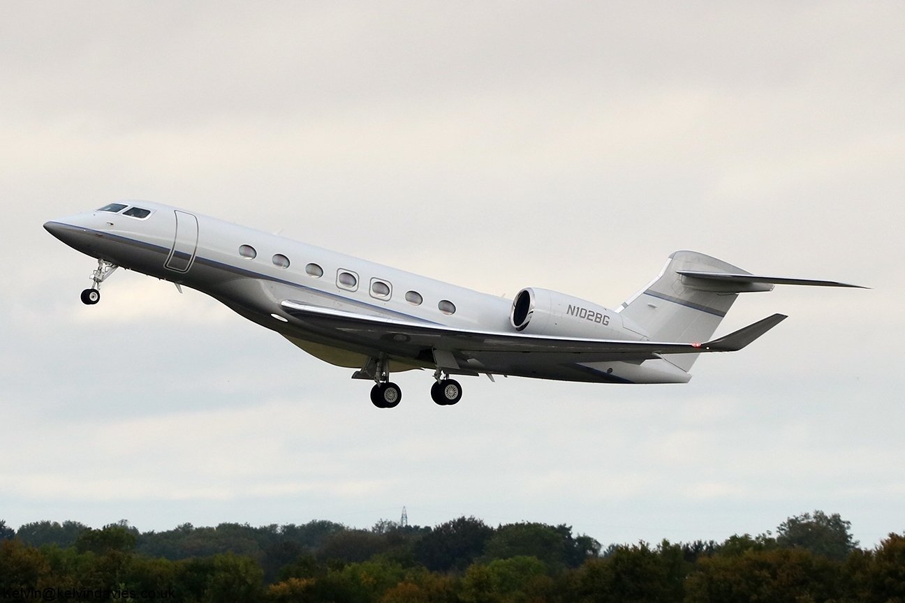 Contrail Aviation LLC GVII-G600 N102BG