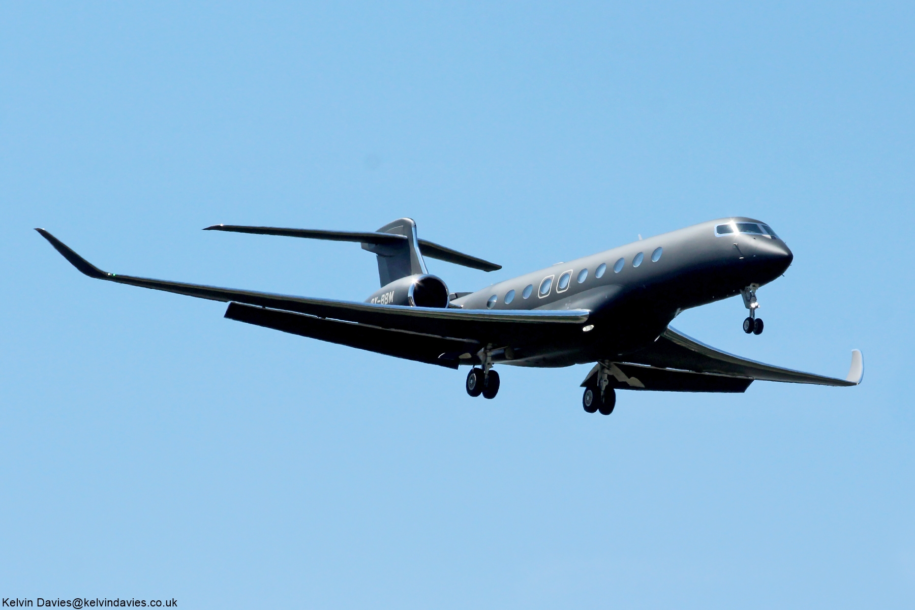 Blackbird Air Charter Gulfstream GVIII OY-BBM