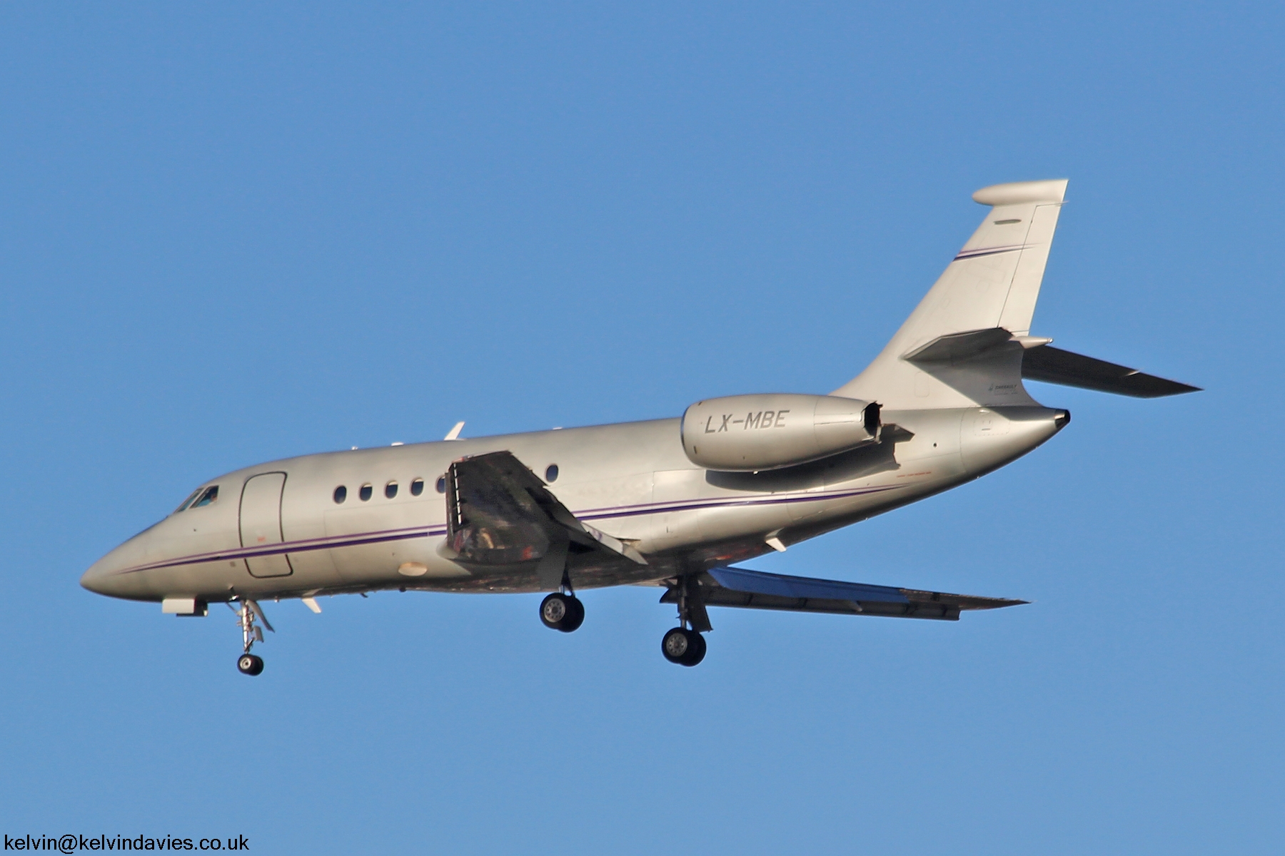 Global Jet Falcon 2000 LX-MBE