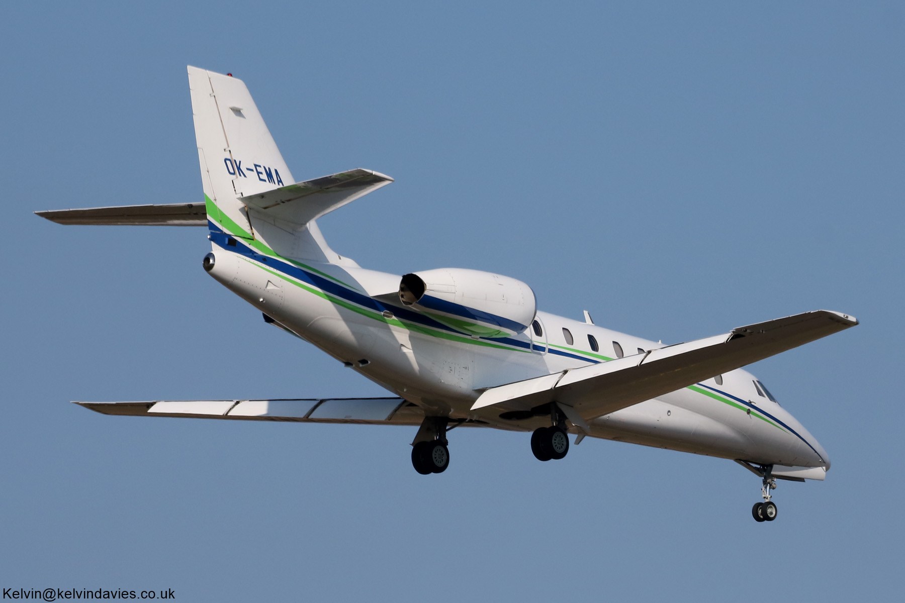 UG Jet Citation Sovereign OK-EMA